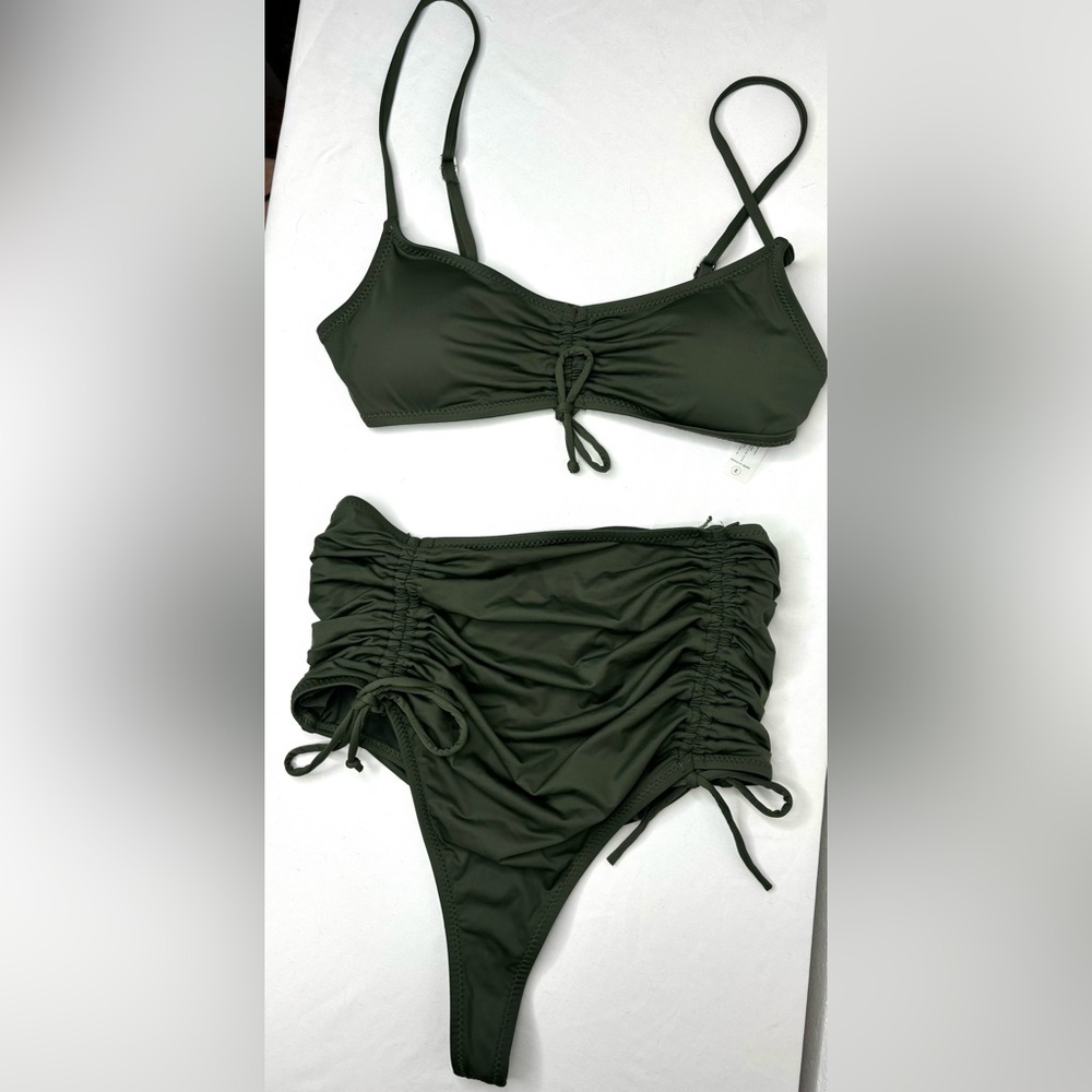 FN Olive green bikini size small